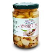 Gousses d'Ail entier avec piment - 290 gr
