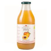 Jus de pche Bio - Nectar de fruits bio de Brezzo - 750 ml