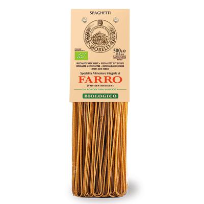 Pâtes BIO d'épeautre entières Spaghetti Morelli - 500 gr Pâtes artisanales toscanes