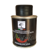 Huile d' olive extra vierge aromatisée au piment Sapori dell’Arca - 100 ml en mignon