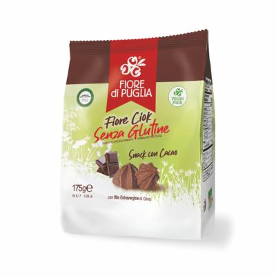 Biscuits au chocolat sans gluten "Fior Ciok" Fiore di Puglia - 175 gr Spécialités des Pouilles