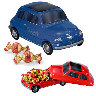 Coffret Cadeau de Chocolats , maquette "Fiat 500" - 205 gr Idée Box Cadeaux