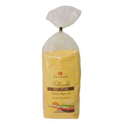 Polenta de maïs Brezzo cuisson courte - 500 gr spécialité italienne