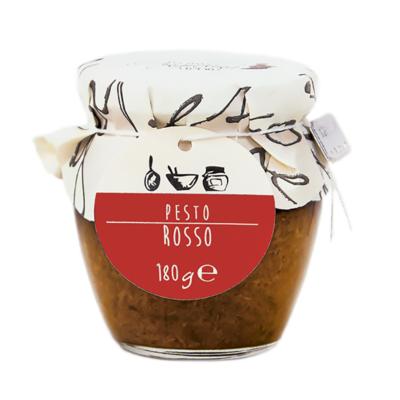 Sauce Pesto rouge Sapori dell’Arca - 180 gr Recette de la Ligurie