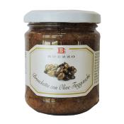 Pt d'olives taggiasca pour bruschetta Brezzo - 180 gr typiquement italien