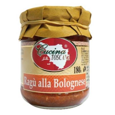 Sauce Ragù à la Bolognese sans gluten Cucina Toscana  - 180 gr 100% ragù Italien