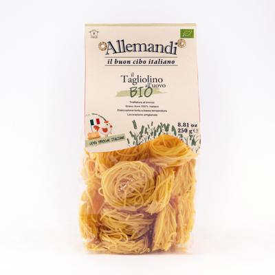 Tagliolini aux œufs de Carrù BIO pâtes Allemandi  - Nid de 250 gr excellence italienne
