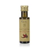 Huile d'olive extra vierge aromatisée au piment et poivre "Cultivar Taggiasca" Antico Frantoio Grillo - 100 ml de la Ligurie