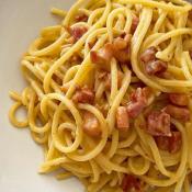 Kit Pâtes Spaghetti de Gragnano I.G.P. + Sauce Carbonara - Recette italienne traditionnelle