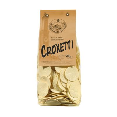 Pâtes de semoule de blé Croxetti Morelli - 500 gr Pâtes artisanales toscanes