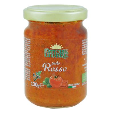 Sauce Pesto rouge BIO Fattorie Umbre - 180 gr Nature Italienne