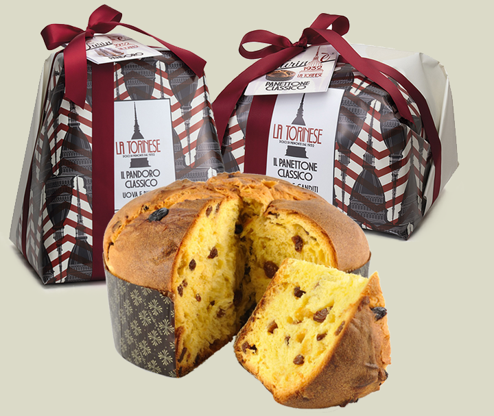 Panettone & Pandoro La Torinese - Gâteau italien pour Noël